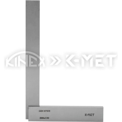 K-MET Прецизен универсален прав ъгъл k-met 4026-02-020, din 875/0 - 200×130 мм (4026-02-020)