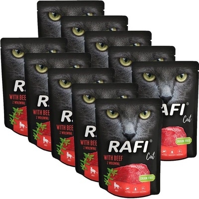 Rafi Cat Adult Paté with Beef 10 x 300 g