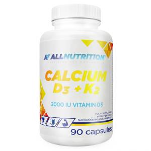 ALLNUTRITION Calcium D3+K2, 90 Capsules