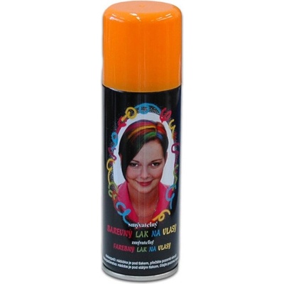 Fun Party barva na vlasy ve spreji oranžová 125 ml