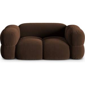 Cosmopolitan Design Тъмнокафяв кадифен диван 180 cm Loretto - Cosmopolitan Design (COS_2S_120_F1_LORETTO3)