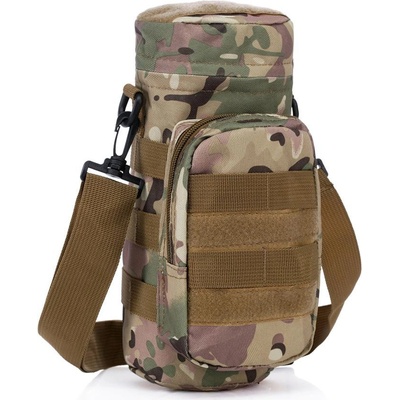 Brandit na fľašu 0,5-1ltr. Molle Pals tactical camo