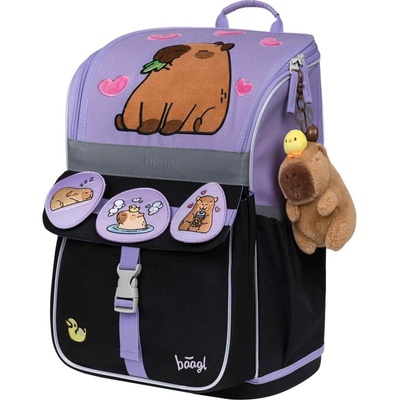 Baagl aktovka Zippy Kapybara fialová