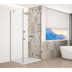 SAPHO Trinity - Душ кабина 100x120 см, дясна, прозрачно стъкло/хром GT5612-10CR-CH (GT5612-10CR-CH)