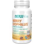 NOW NOW BerryDophilus Kids, 60 Chewables - fitnesdobavki - 31,27 лв