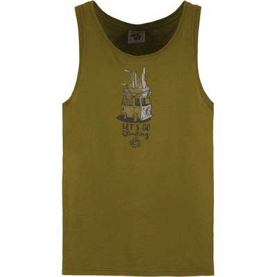 E9 Мъжки потник с широка презрамка E9 1Golden Tank top - Caramel - размер XL (216-7850-0215)