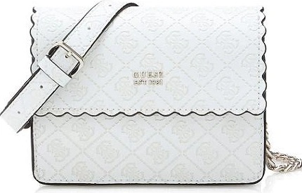 Guess Rayna Logo Embossed Mini crossbody bila Heureka.cz