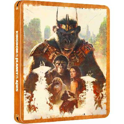 Království Planeta opic - Limit. sběratelská edice 4K Ultra HD + BD Steelbook