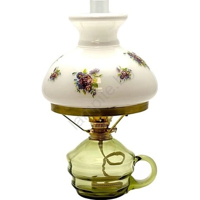 Floriánova huť Керосинова лампа klÁra 34 см, горско зелено (fl0089)