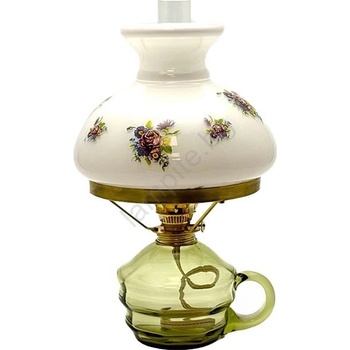 Floriánova huť Керосинова лампа klÁra 34 см, горско зелено (fl0089)