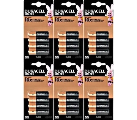 Duracell Basic AA 24ks MN1500