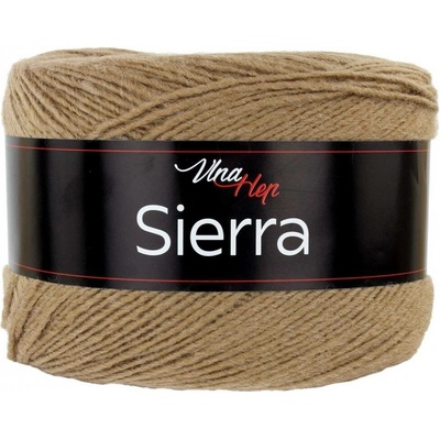 Vlna - Hep příze Sierra 6405 oříškově hnědá