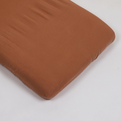 Tulimese Prostěradlo mušelínové karamelové 60x120
