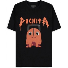 Chainsaw Man Pochita The Chainsaw Devil Men's Short Sleeved T-shirt Black