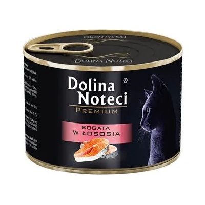 Dolina Noteci Adult Cat Salmon - Консерва за израснали котки със сьомга 185 гр