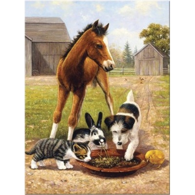 Malování podle čísel Royal & Langnickel Oběd s přáteli