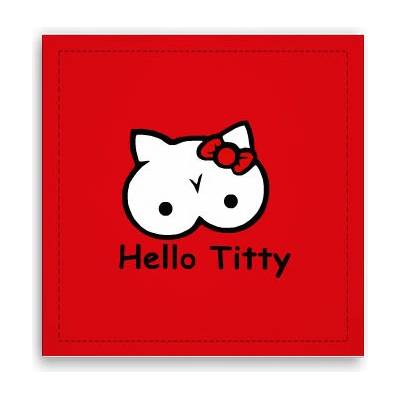 Fotoobraz 40x40 cm Hello titty