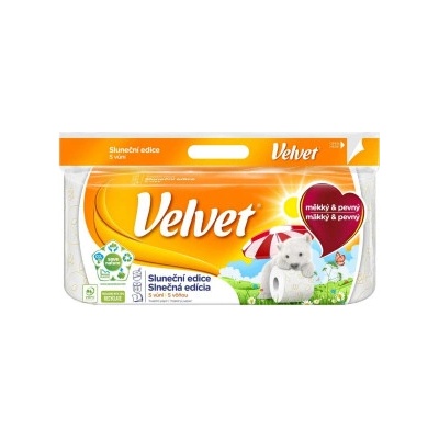Velvet Slnko 3-vrstvý 8 ks
