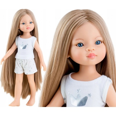 Paola Reina Las Amigas Manica 32 cm v pyžamku extra dlhé vlasy