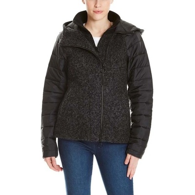 Bench Wool Nylon Mix Jacket Black Beauty