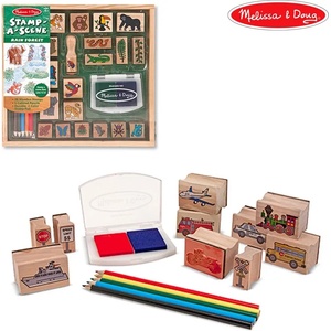 Melissa & Doug Дървени Печати Тропическа гора - Melissa & Doug