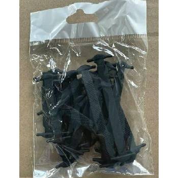 Daalo Silikónové bez zaväzovania 16 ks čierne