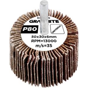 GRAPHITE Ламиниран диск 50 x 30 x 6 mm, P80 58T395 (58T395)