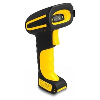 Delock Industrie Barcode Scanner 1D und 2D fuer 433 MHz oder Bluetooth mit induktiver Ladestation (90586)