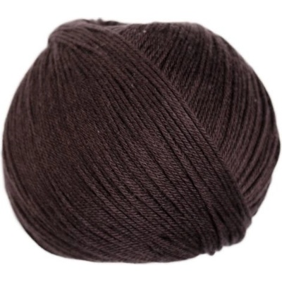 Příze Deluxe Bamboo 124-23 tmavě hnědá