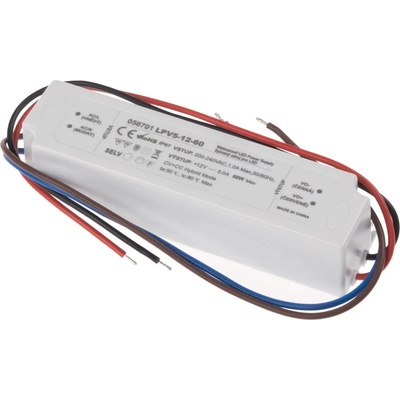 LED zdroj 12V 60W LPV5-12-60 Záruka 5 let - LED zdroj 12V 60W LPV5-12-60 Záruka 5 let