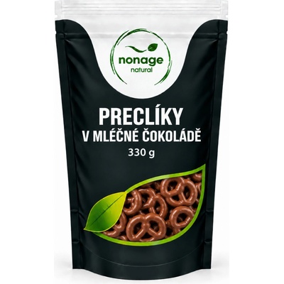 Nonage Praclíky v mliečnej čokoláde 330 g
