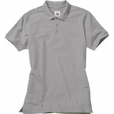 CG Workwear Gastro polokošile Iseo se zpevněnými švy stříbrná CGW720