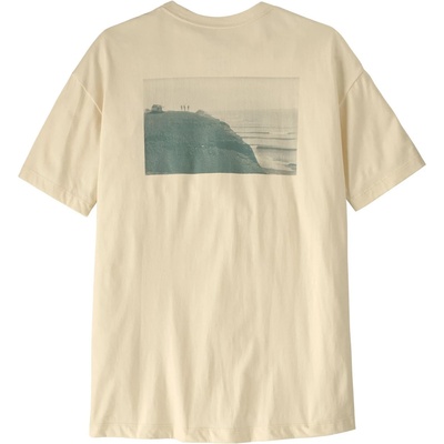 Patagonia Дамска тениска Patagonia Women's Water People Spotter Oversized T-Shirt - Undyed Natural - размер XS (916-6175-0211)