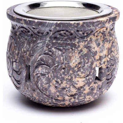 Mani Bhadra Aromalampa a kadidelnice velká mastek 1500 g; 14 cm