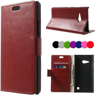 Nokia Lumia 730/735 Magnetic Wallet Калъф + Протектор
