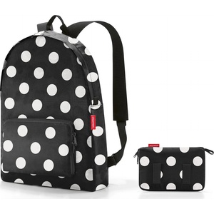 Reisenthel Mini Maxi Rucksack Dots White