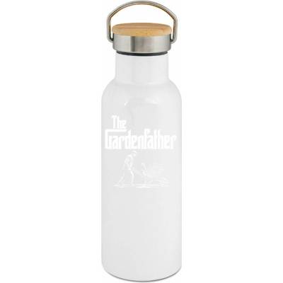 123TRIKO termoska The Gardenfather, bílý tisk 500 ml