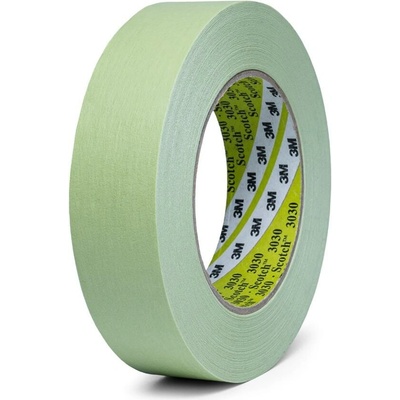 3M 3030 Vodoodolná Maskovacia páska 30 mm × 50 m zelená