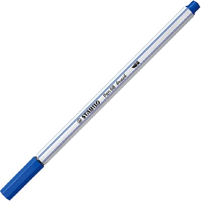 Stabilo Pen 68 brush ultramarínová modrá