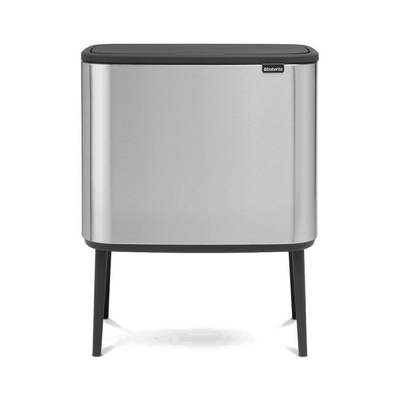 Brabantia Кофа за смет Brabantia, 3 x 11 l, без пръстови отпечатъци, матова стомана (31 60 81) (31 60 81)