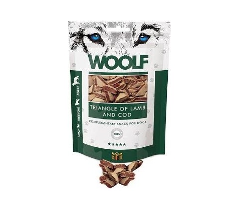 WOOLF Lamb and Cod Triangle 100 g