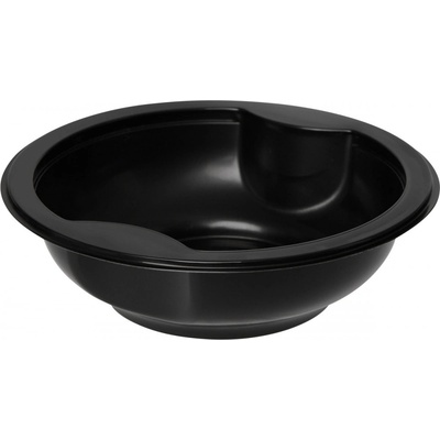 DUNI Tácka polievka pp m čierna 1-dielna 153 × 153x45 mm