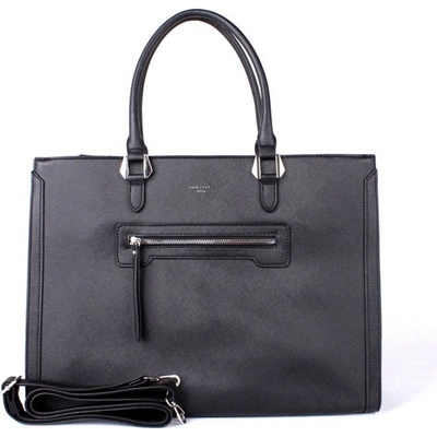 David Jones velká elegantní kabelka do ruky CM6572 černá