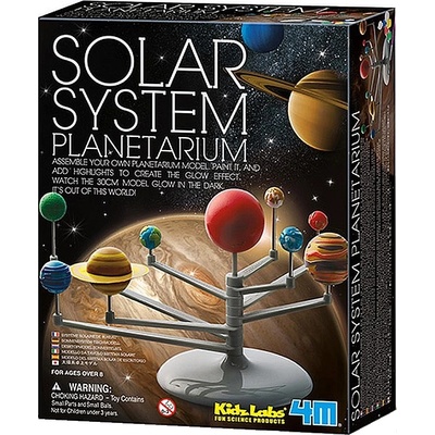 4M Творчески комплект 4M KidzLabs - Слънчевата система (4M-03257)