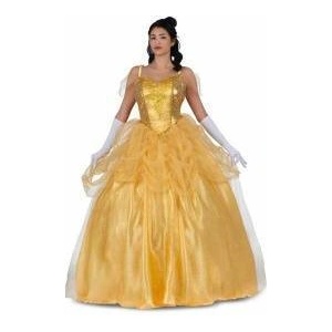 My Other Me Маскировъчен костюм за възрастни My Other Me Жълт Принцеса Belle 3 Части Размер M