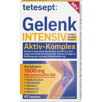 tetesept Интензивен активен комплекс за стави - 40 таблетки