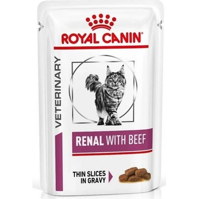 Royal Canin VD Feline Renal hovädzie 24 x 85 g