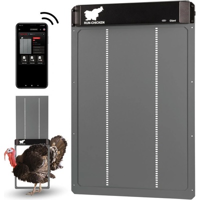 B-FARM Automatická XXL dvířka kurníku RUN-CHICKEN Giant
