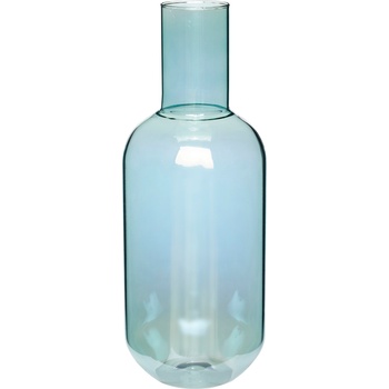 Hübsch Ваза Hübsch прозрачна 33 см зелена (480805)