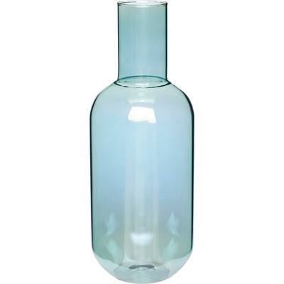 Hübsch Ваза Hübsch прозрачна 33 см зелена (480805)